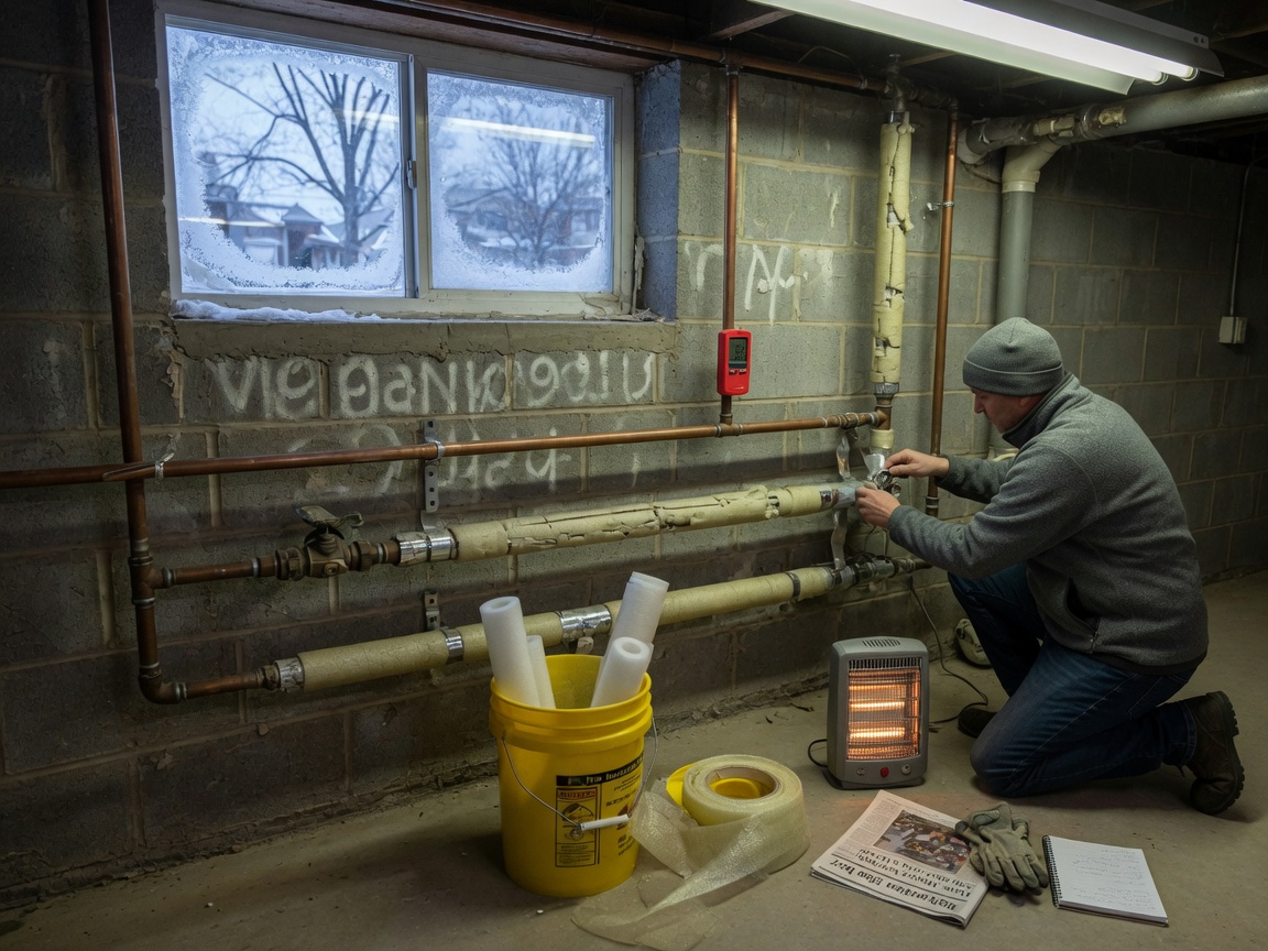 How To Prevent Burst Pipes In McLean Homes During Winter Freezes