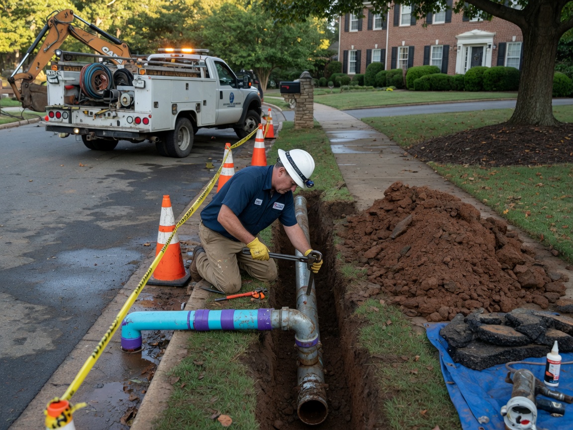 Water Line Repair in McLean, VA